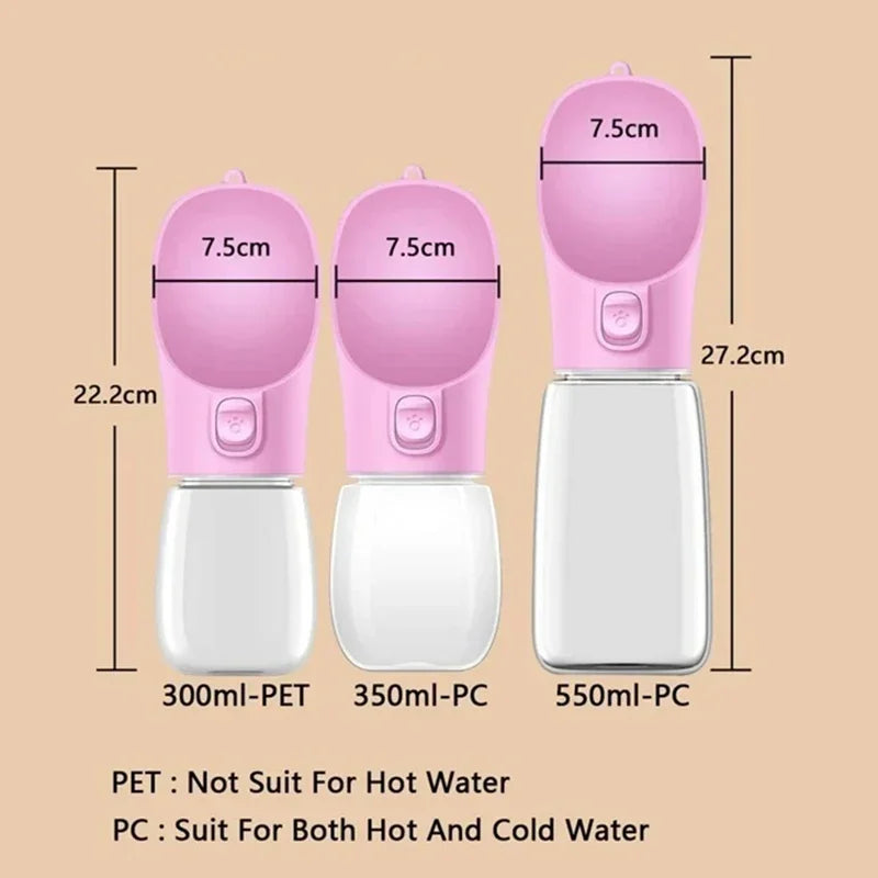 Dog & Cat Portable Water Bottle