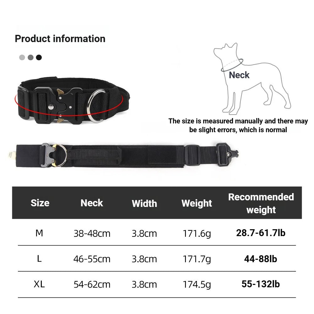 Tactical Dog Collar or Leash