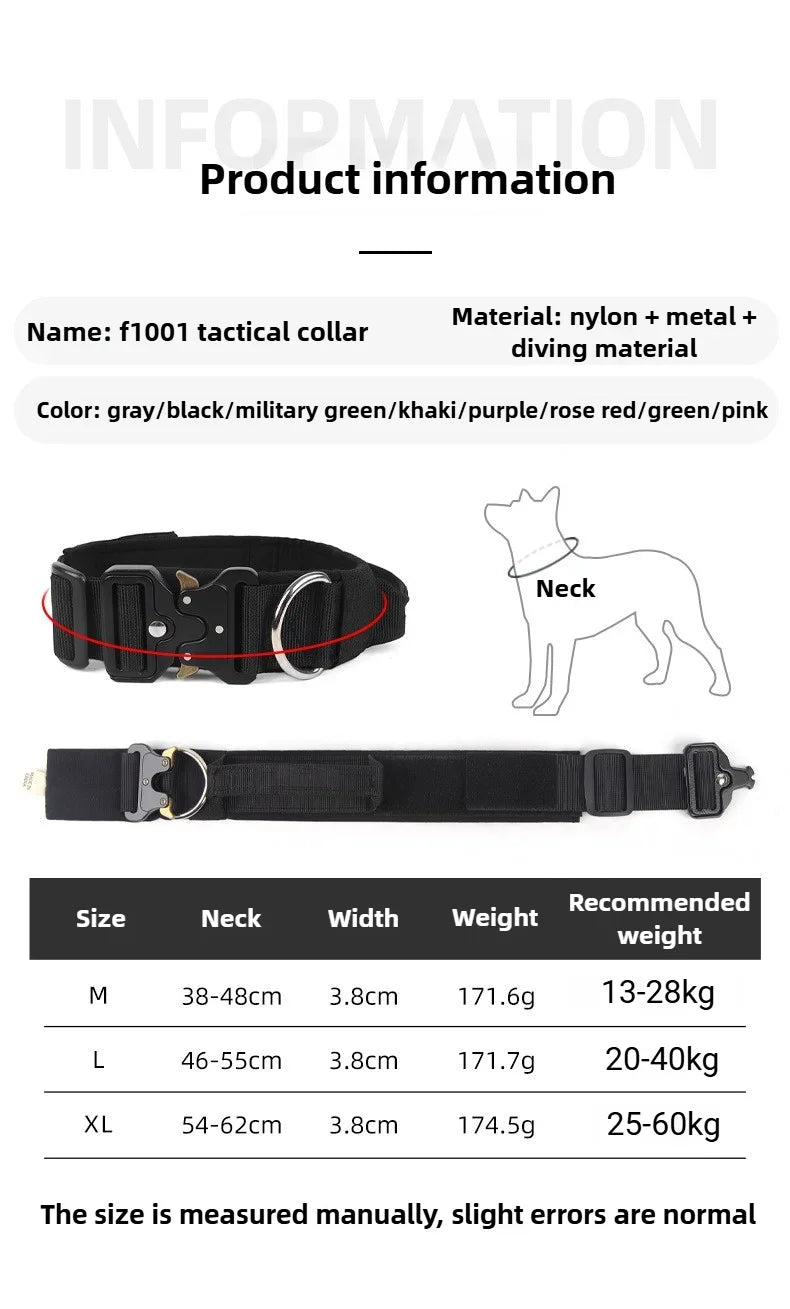 Tactical Dog Collar or Leash