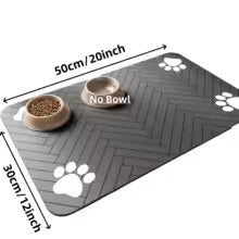 Pet Food & Water Bowl Mat