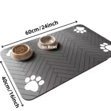 Pet Food & Water Bowl Mat