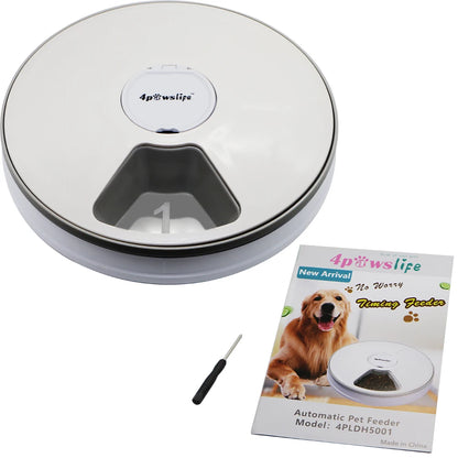 6-Meal Automatic Pet Feeder Dispenser