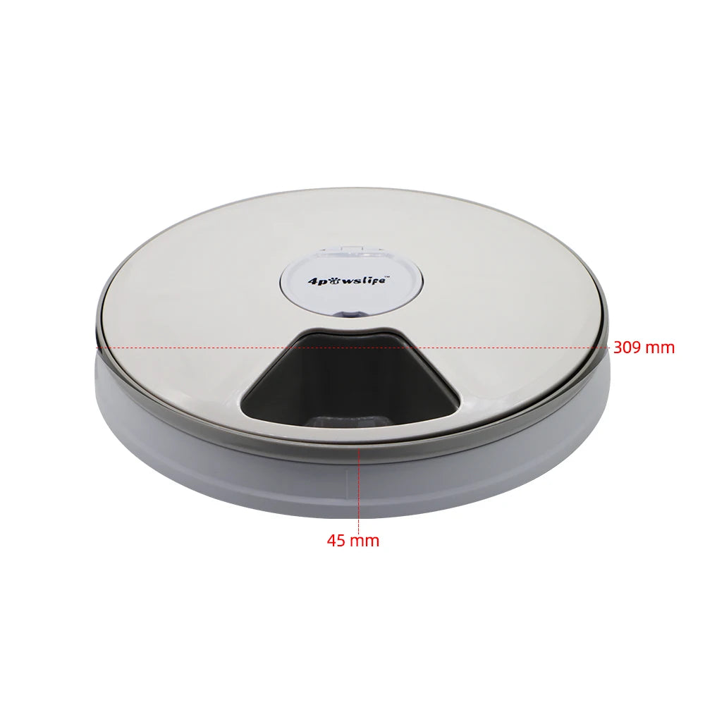 6-Meal Automatic Pet Feeder Dispenser