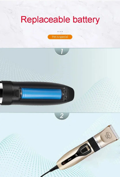 Cordless Pet Hair Clippers