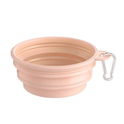 Foldable Silicone Pet Travel Bowl