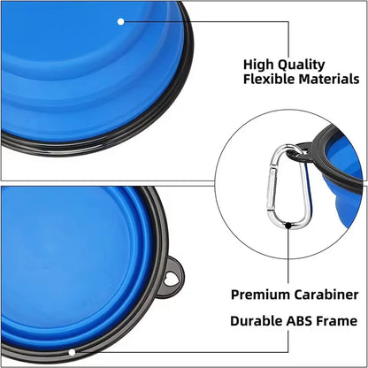 Collapsible Dog Travel Bowl