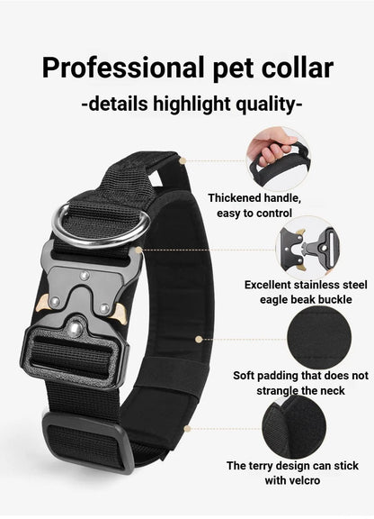 Tactical Dog Collar or Leash