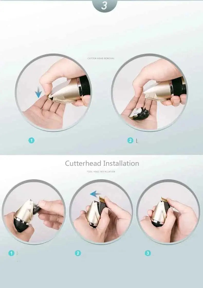 Cordless Pet Hair Clippers