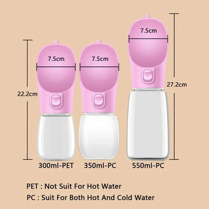 Dog & Cat Portable Water Bottle