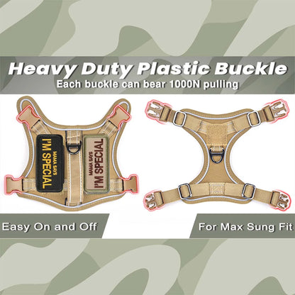 Tactical Dog Harness for Small Dogs