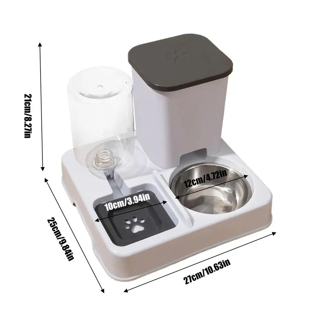 Automatic Cat & Dog Feeder & Water Dispenser