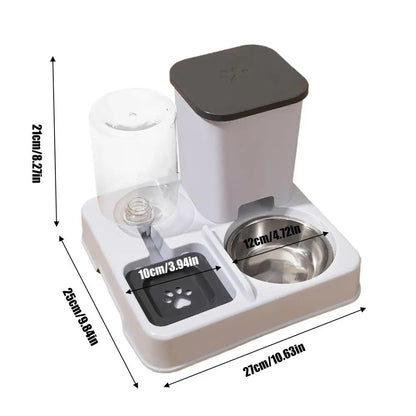 Automatic Cat & Dog Feeder & Water Dispenser