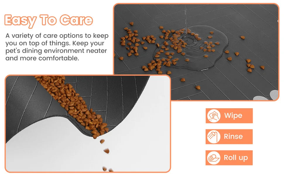Pet Food & Water Bowl Mat
