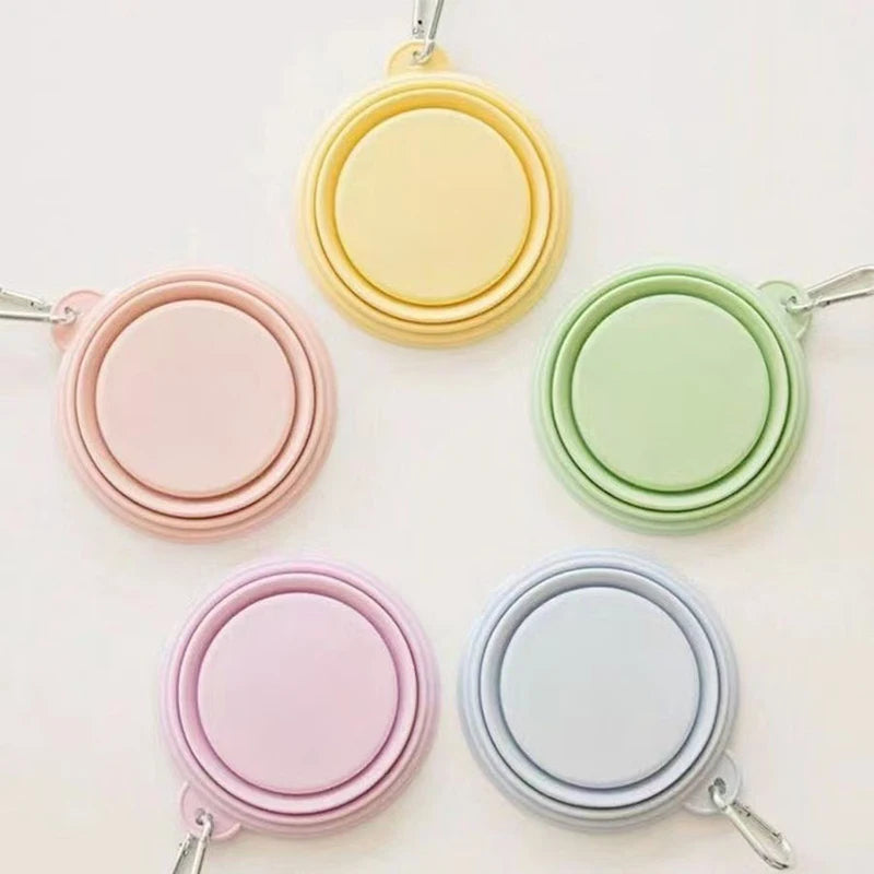 Foldable Silicone Pet Travel Bowl