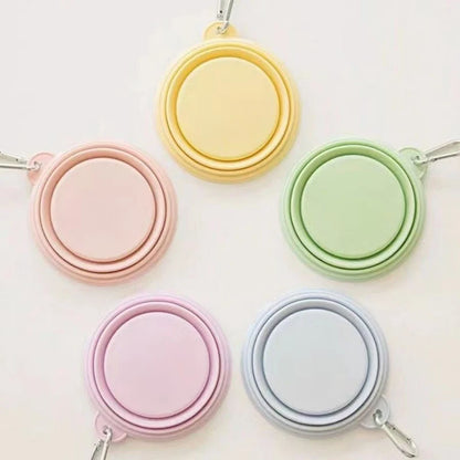 Foldable Silicone Pet Travel Bowl