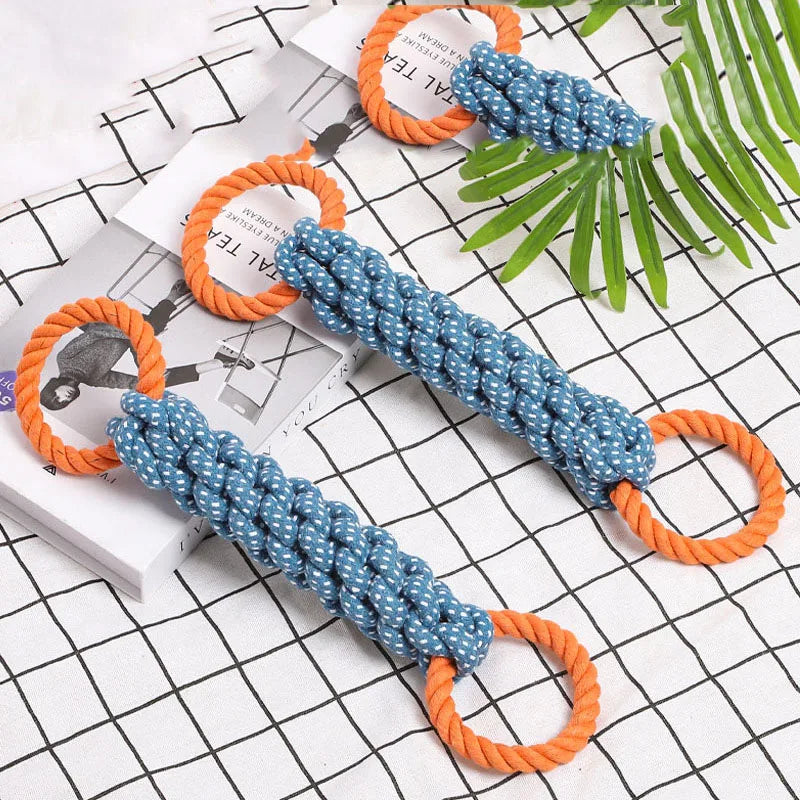 Double Ring Cotton Rope Dog Toy