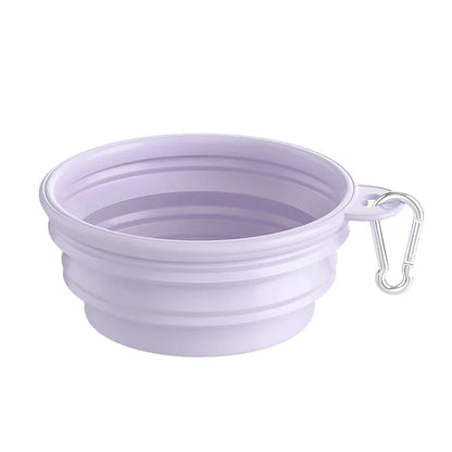 Foldable Silicone Pet Travel Bowl