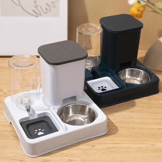 Automatic Cat & Dog Feeder & Water Dispenser