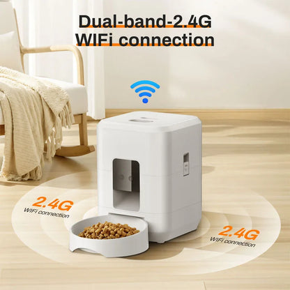 Smart Wi-Fi Automatic Pet Feeder Dispenser