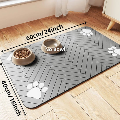 Pet Food & Water Bowl Mat