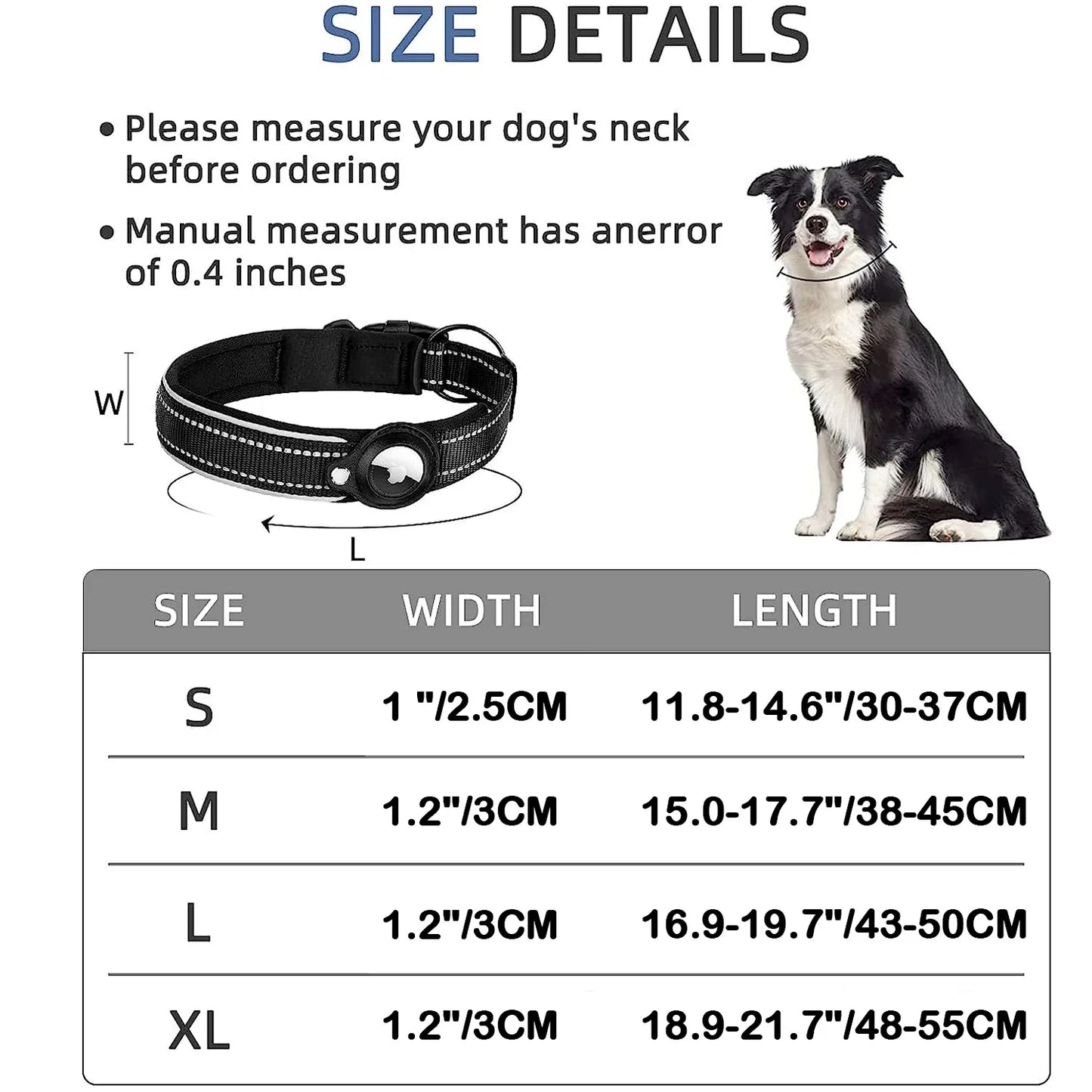 AirTag Dog Collar