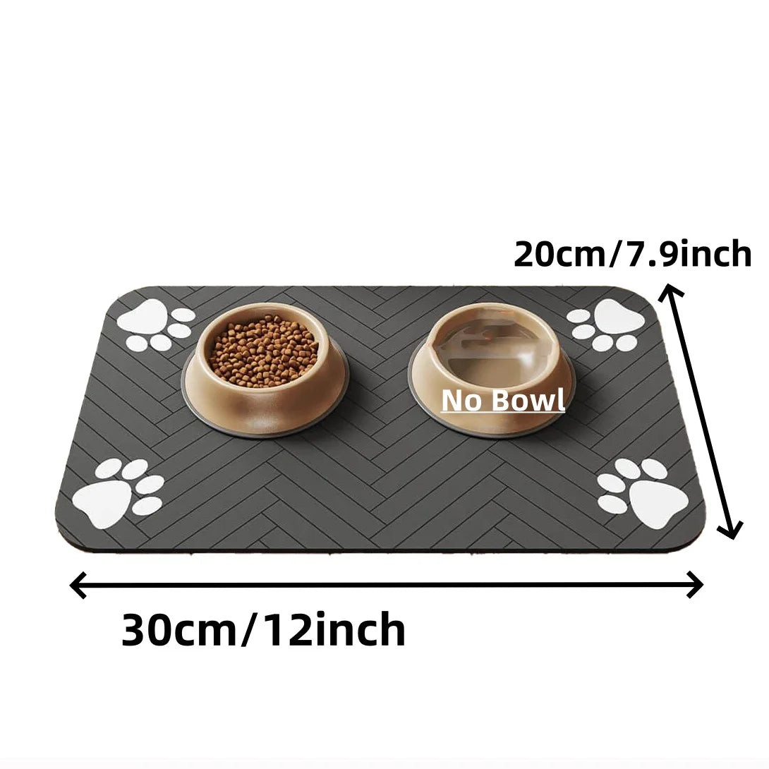 Pet Food & Water Bowl Mat