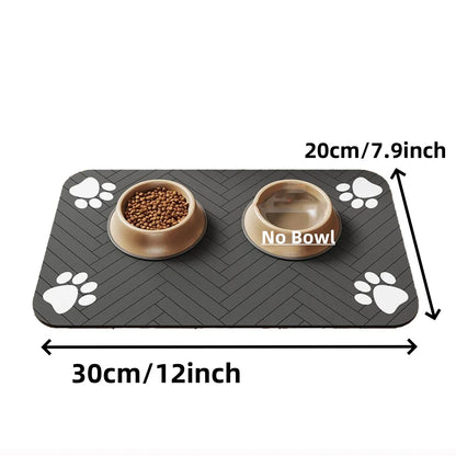 Pet Food & Water Bowl Mat
