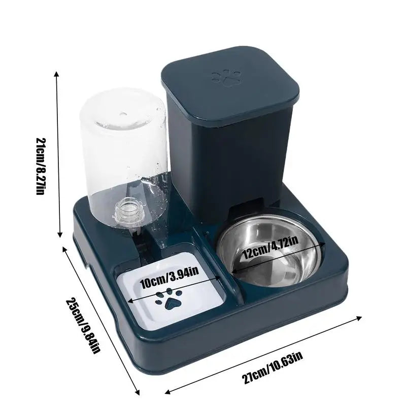 Automatic Cat & Dog Feeder & Water Dispenser