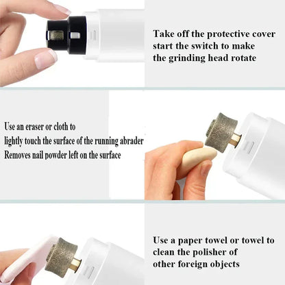 USB Charging Pet Nail Grinder