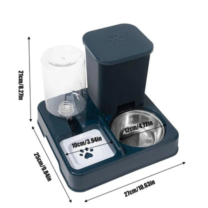 Automatic Cat & Dog Feeder & Water Dispenser