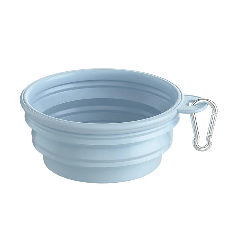 Foldable Silicone Pet Travel Bowl
