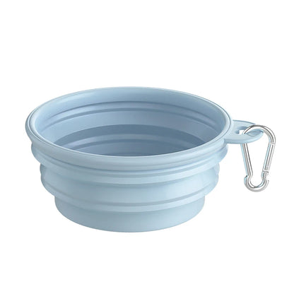 Foldable Silicone Pet Travel Bowl