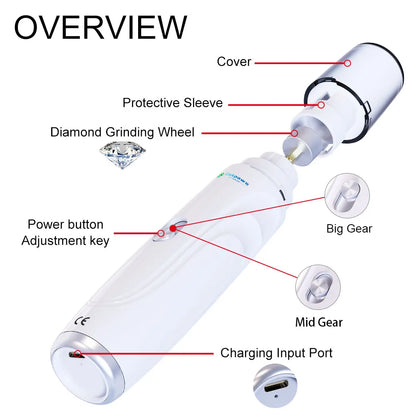 Portable Electric Pet Nail Grinder