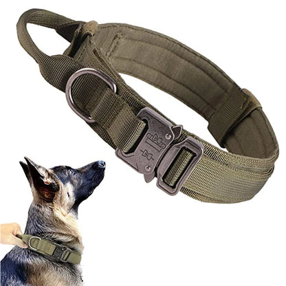 Tactical Dog Harness & Leash Set with Collar