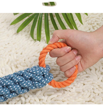 Double Ring Cotton Rope Dog Toy