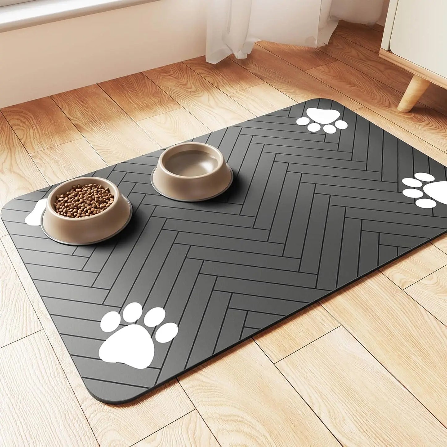 Pet Food & Water Bowl Mat