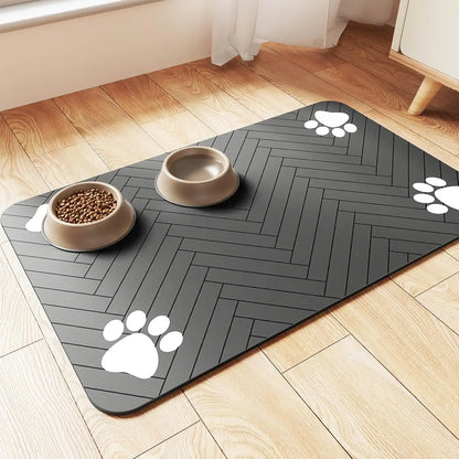 Pet Food & Water Bowl Mat