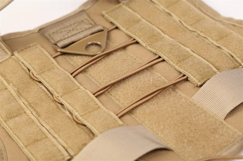 Tactical Dog Harness & Leash Set with Collar