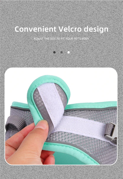 Adjustable Small Dog & Cat Harness Leash Set