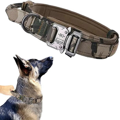 Tactical Dog Harness & Leash Set with Collar