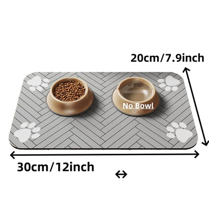 Pet Food & Water Bowl Mat