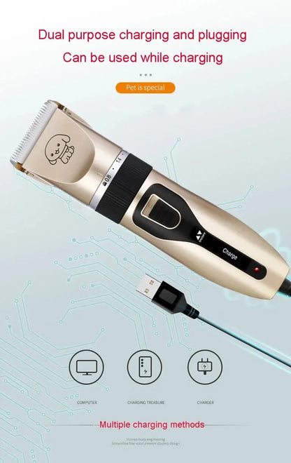 Cordless Pet Hair Clippers
