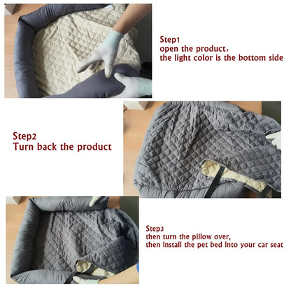 Waterproof Pet Car Seat Carrier