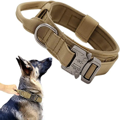 Tactical Dog Harness & Leash Set with Collar