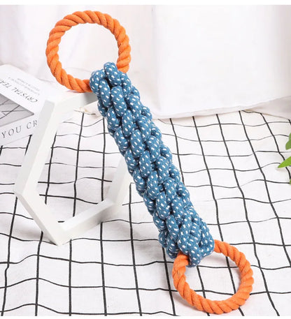 Double Ring Cotton Rope Dog Toy
