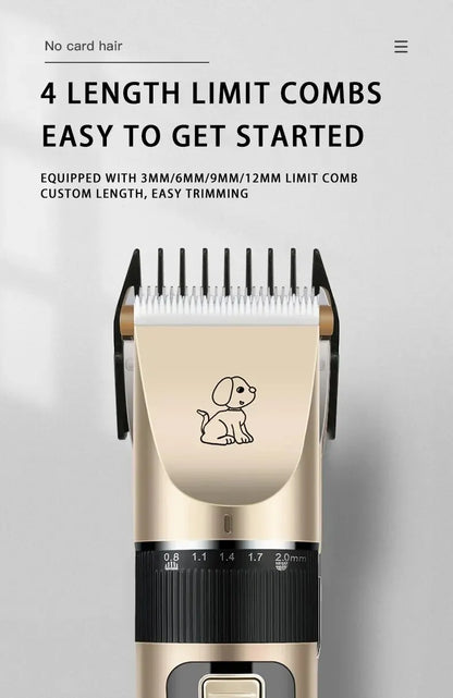 Cordless Pet Hair Clippers