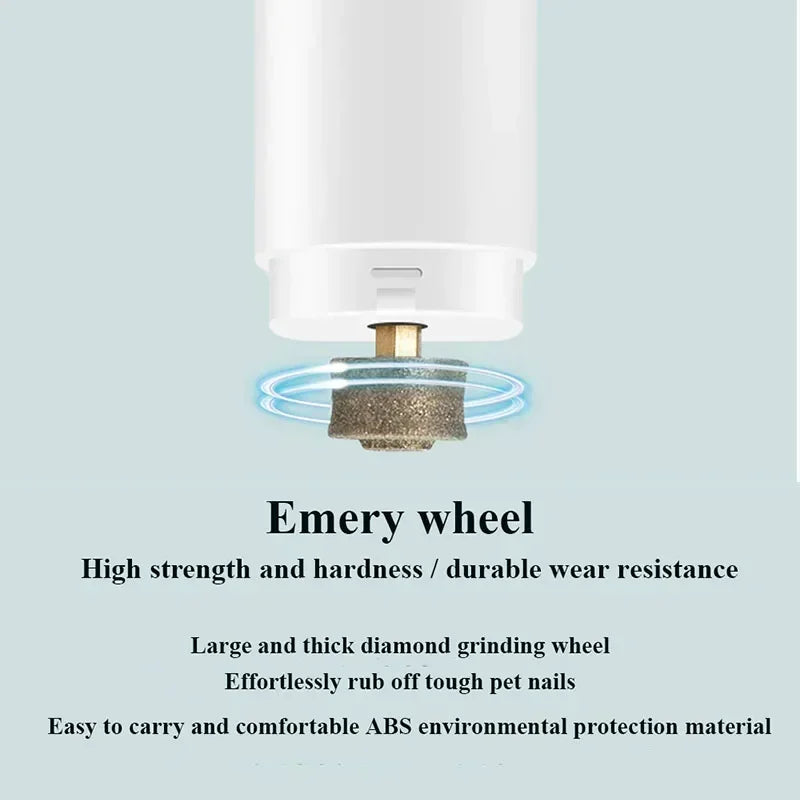 USB Charging Pet Nail Grinder