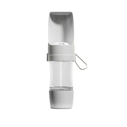 2-in-1 Pet Water Bottle & Food Container