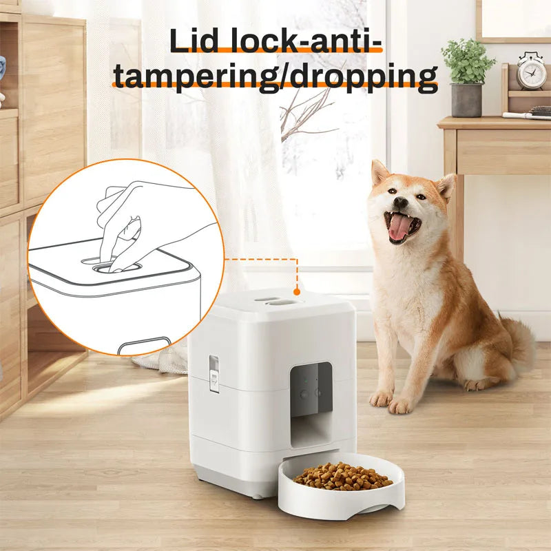Smart Wi-Fi Automatic Pet Feeder Dispenser