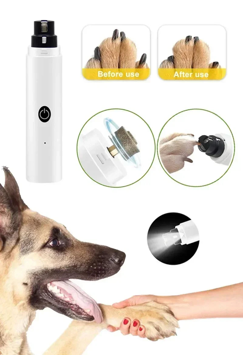 USB Charging Pet Nail Grinder